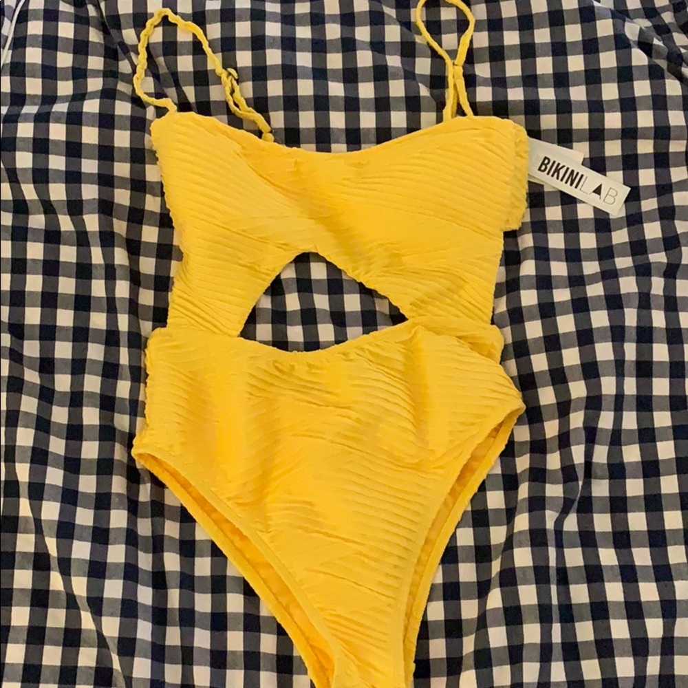 NWT Yellow One Piece
